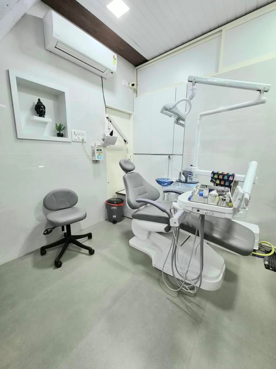 Orthodontic braces treatment - before and after