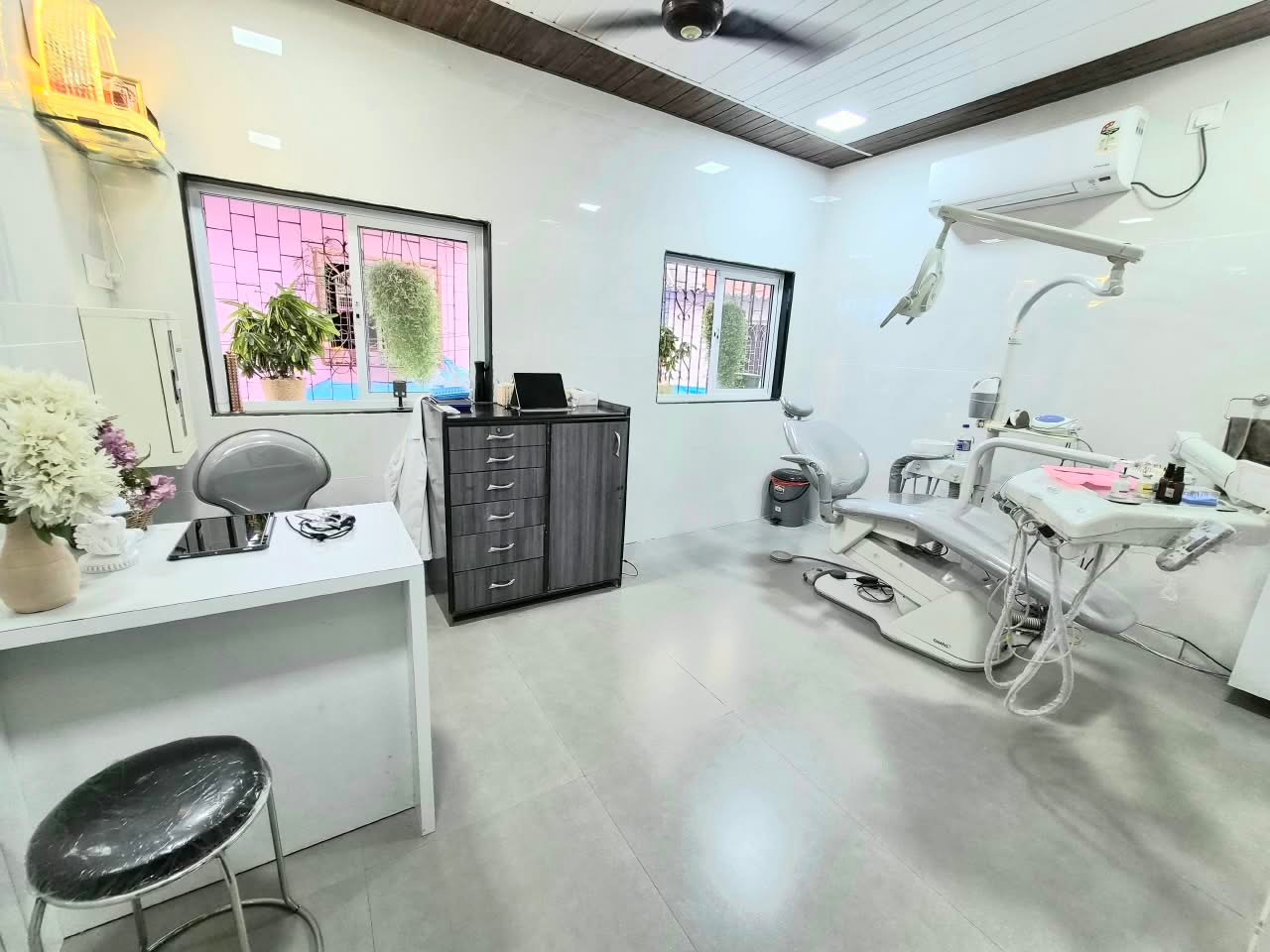 Orthodontic braces treatment - before and after